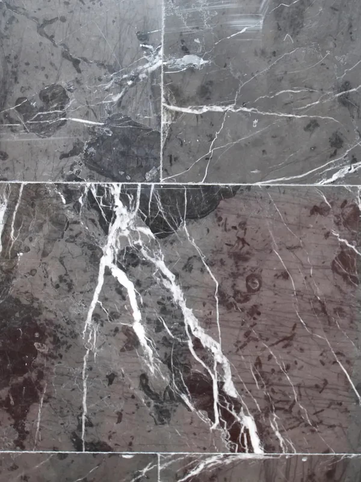 Mountain Noir Miroir — Mountain Noir with Miroir finish, Moroccan natural stone texture