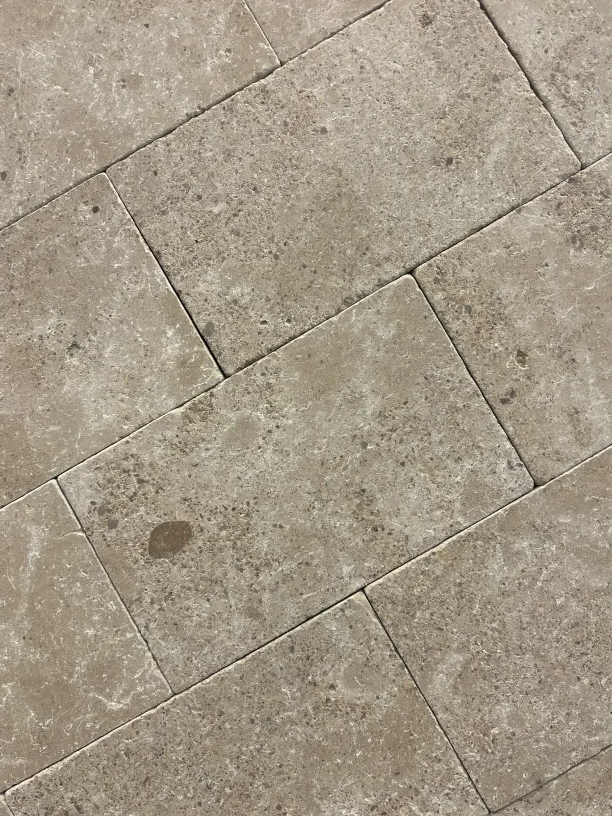 Pebble Beige Poli Mat Vieilli — Pebble Beige with Poli Mat Vieilli finish, Moroccan natural stone texture
