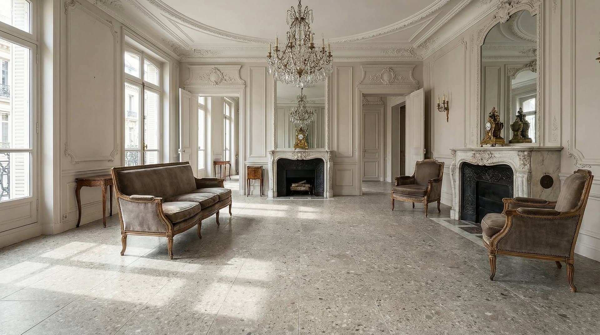 Riviera Gris Poli Mat Vieilli — application 5